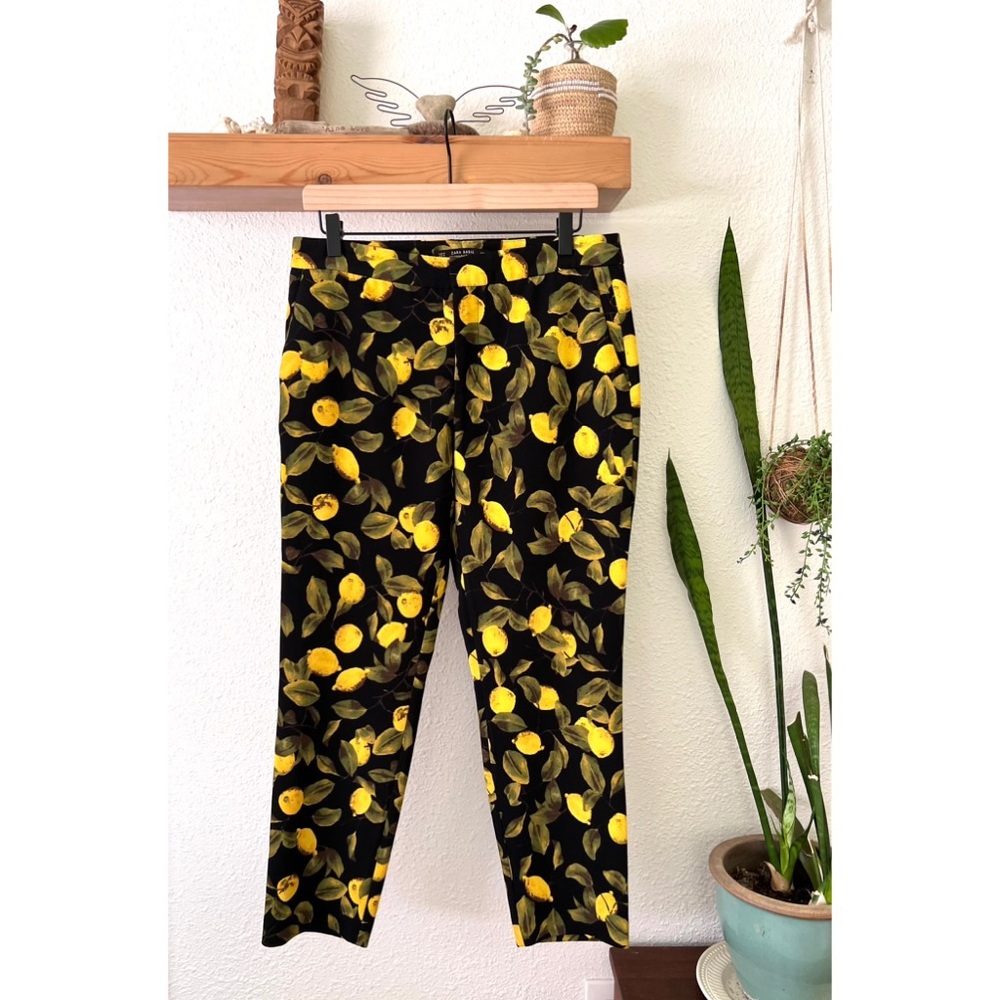 Zara lemon pant